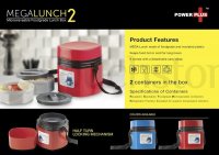 Mega Lunch Box - 2 Containers