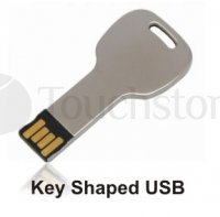 Key Shaped Usb - Gold