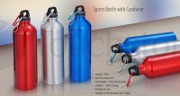 Sports Bottle With Carabiner