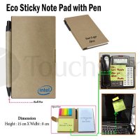 Eco Friendly Note Pad With Pen