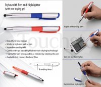 Stylus Pen With Highlighter